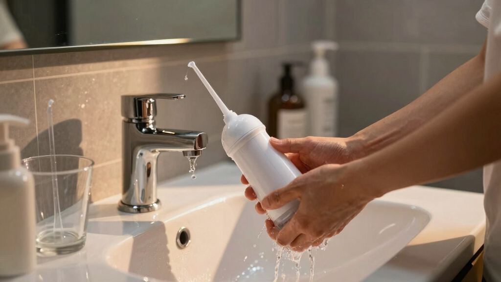best quiet water flossers for shared bathrooms