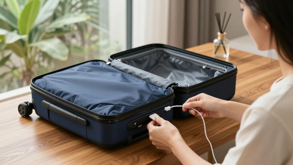 carryon luggage with usb ports