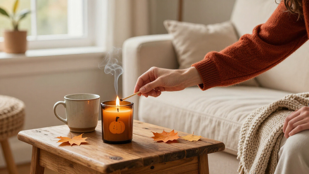 pumpkin spice candles