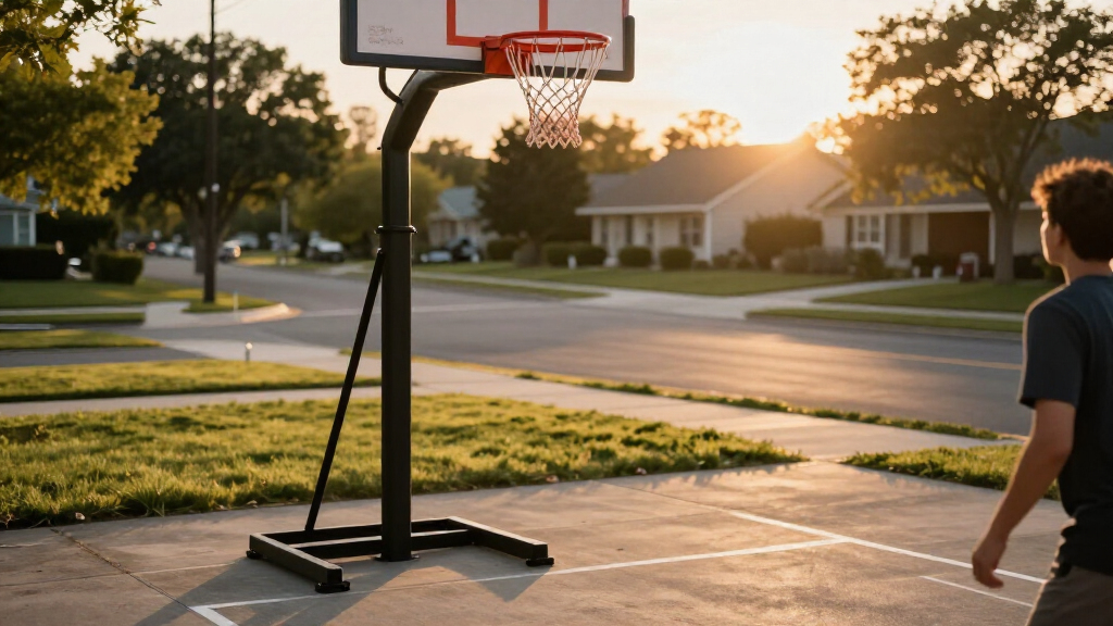 portable basketball hoops