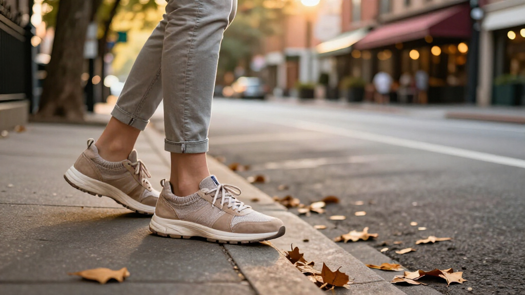 best plush walking sneakers