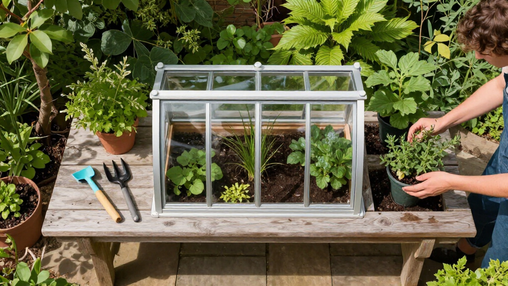 best greenhouse kits for raised bench layouts