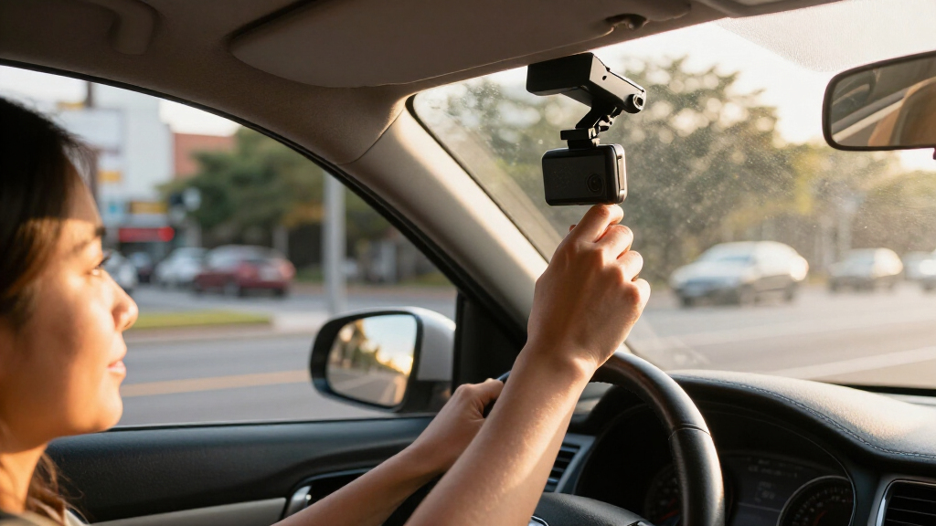 dash cam for side swipe evidence