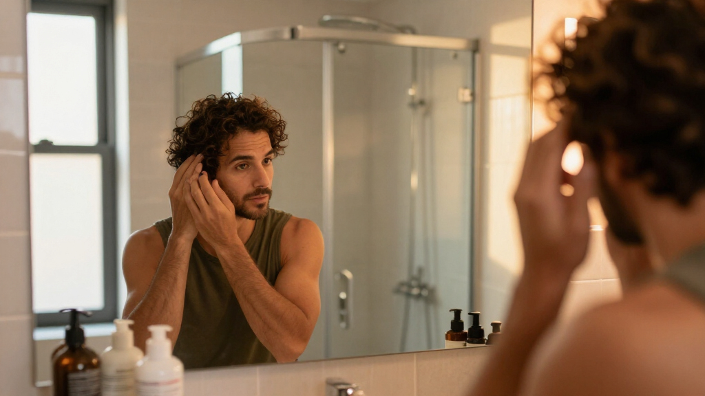 hair products for curly hair men
