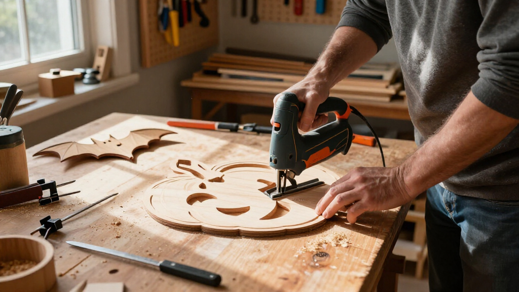 Halloween woodworking templates