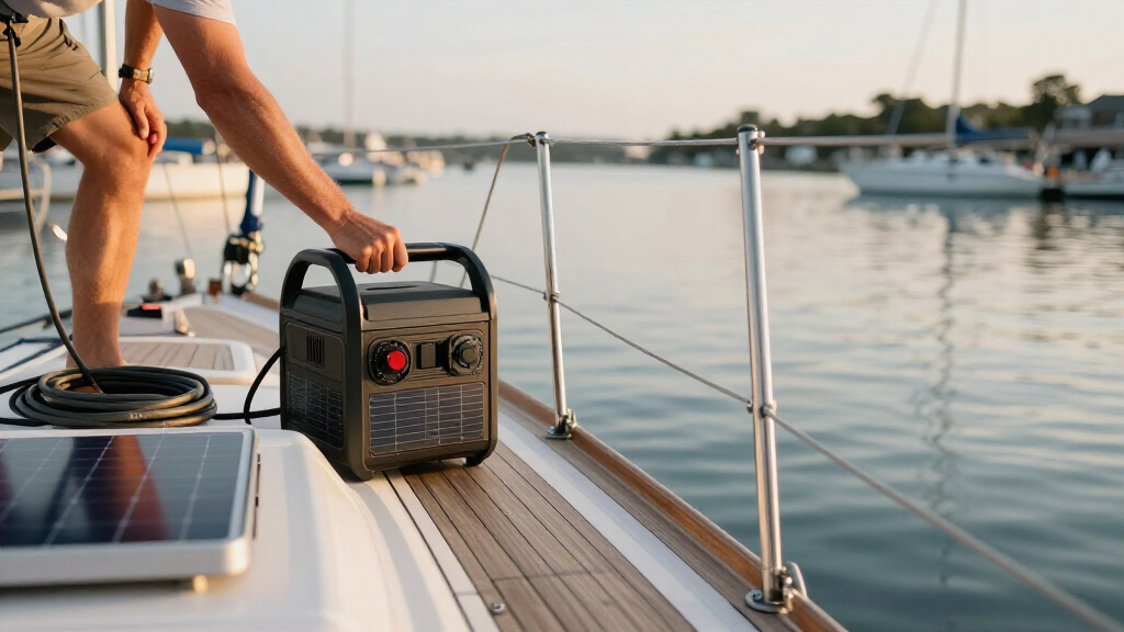 solar generator bundle for boat