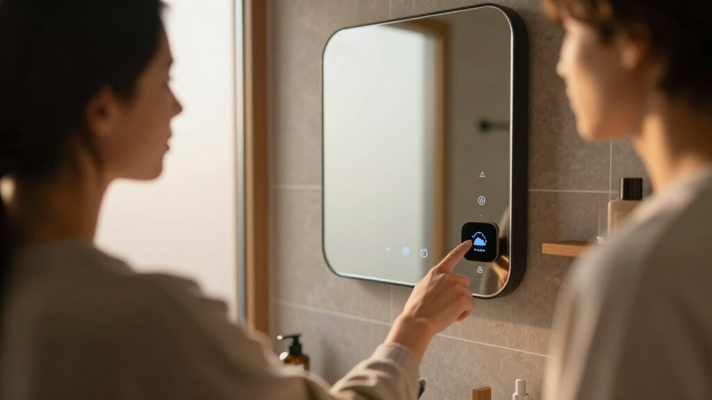 smart mirrors for bathrooms