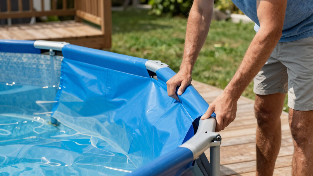 best above ground pool set