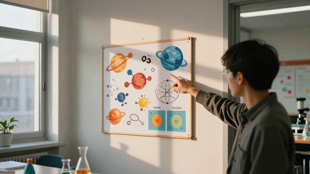 educational science reference posters