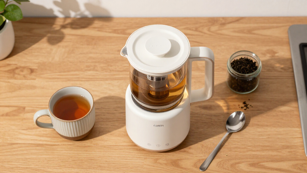 compact tea maker for small kitchens