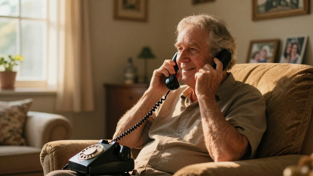 home phone for elderly