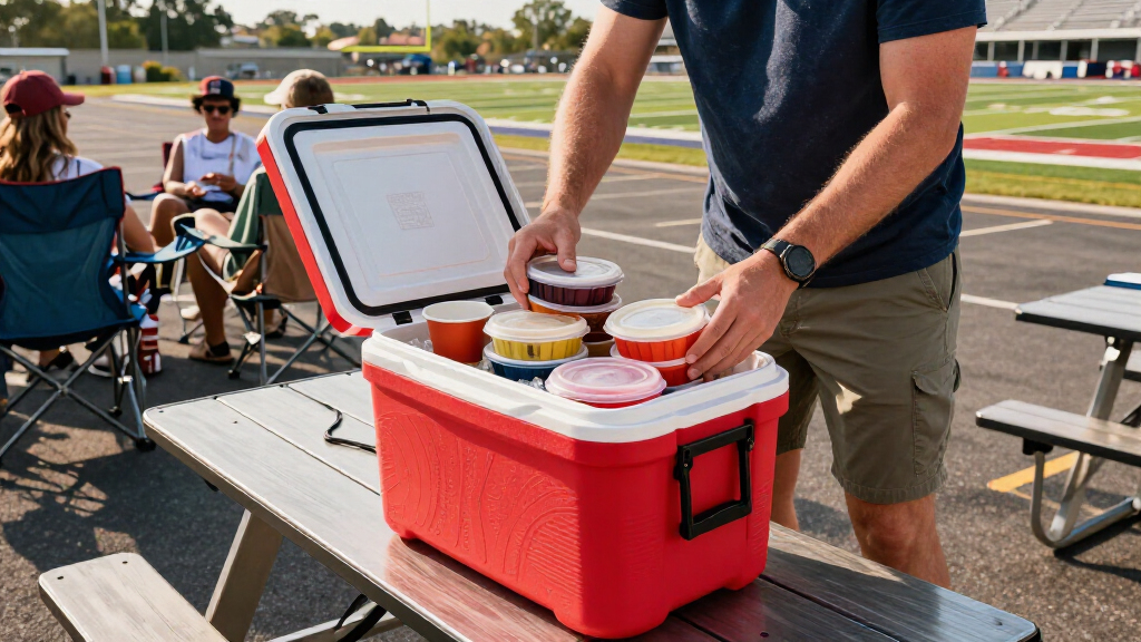 portable tailgating coolers
