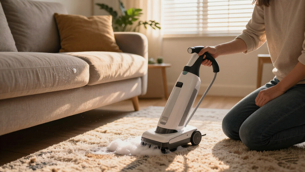 hydrosteam multi purpose portable carpet and upholstery cleaner