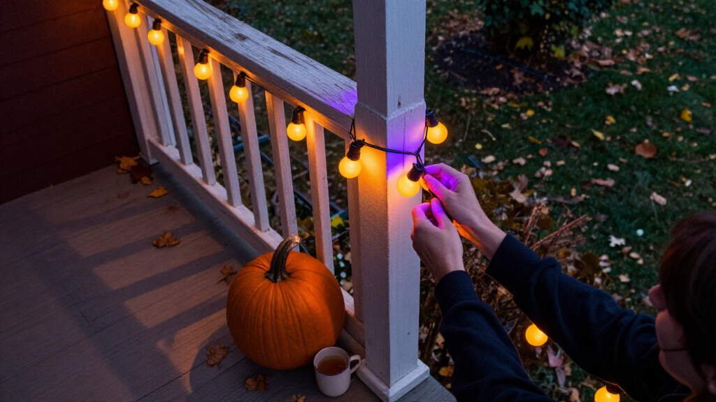 Halloween string lights