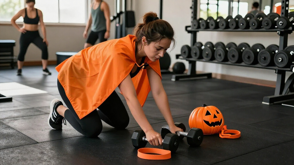 Halloween exercise costumes
