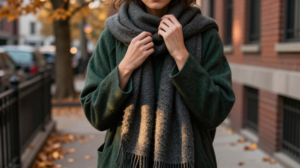mens wool scarves