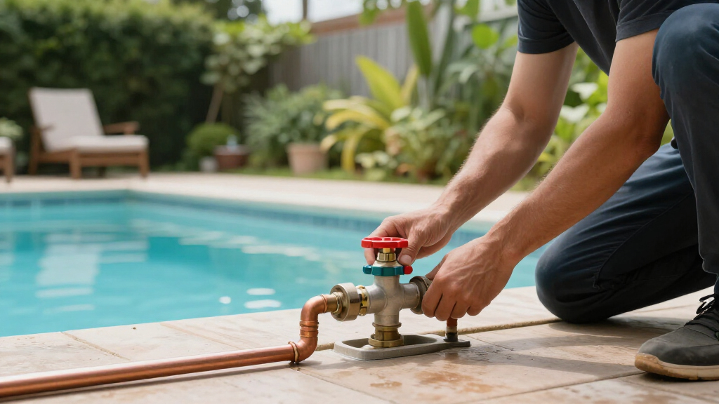 pool heater manifolds headers