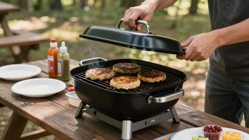 portable tailgating grills