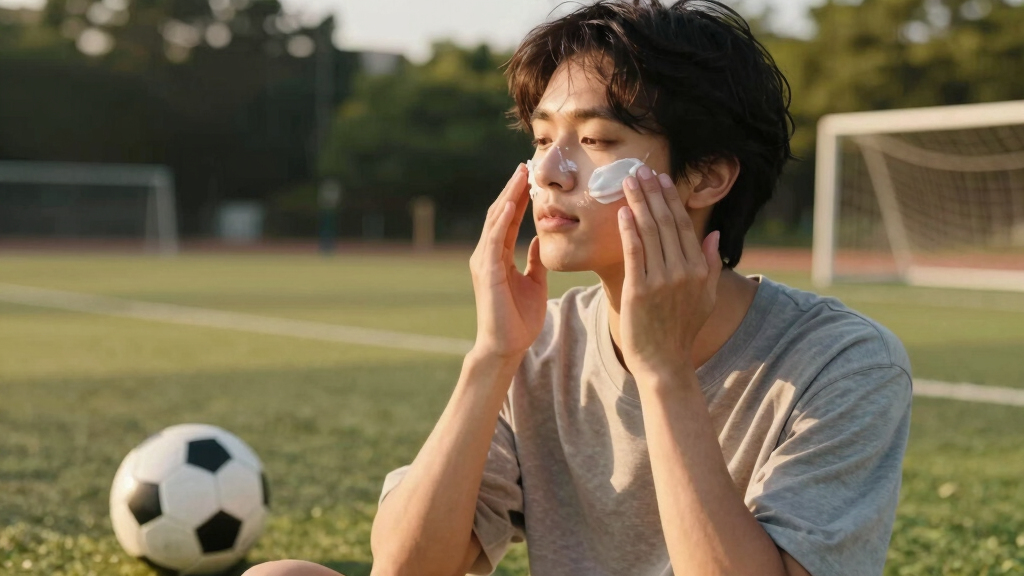 skincare products for soccer fans