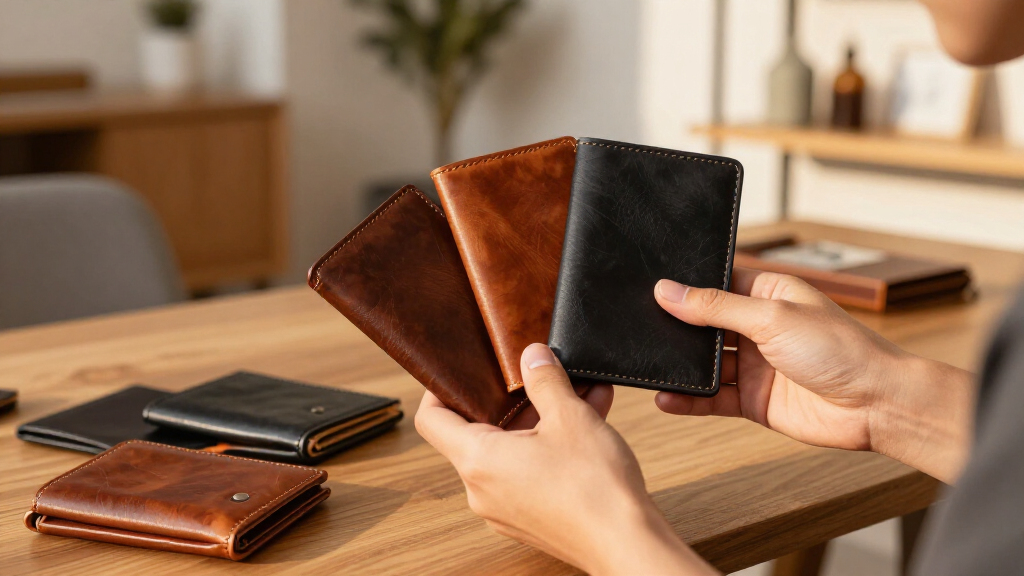 premium leather passport holder sets