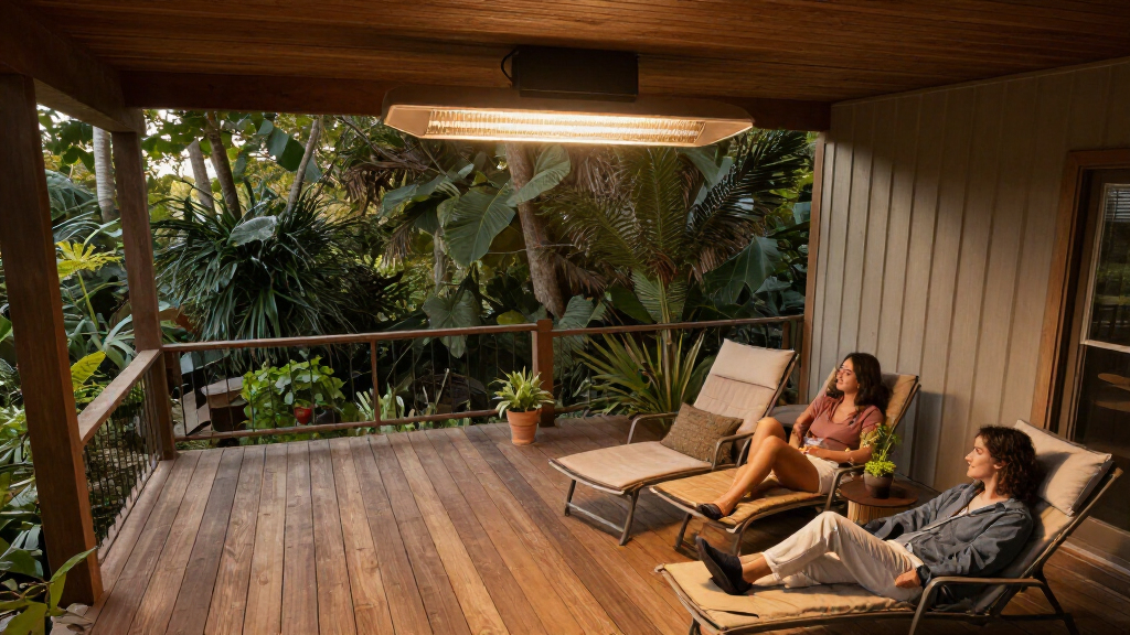 best ceiling mounted electric patio heaters for porches