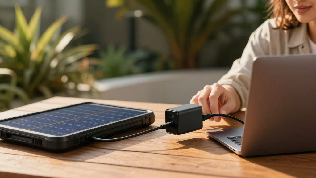 solar-powered laptop chargers