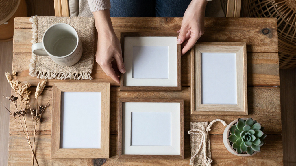 boho picture frames