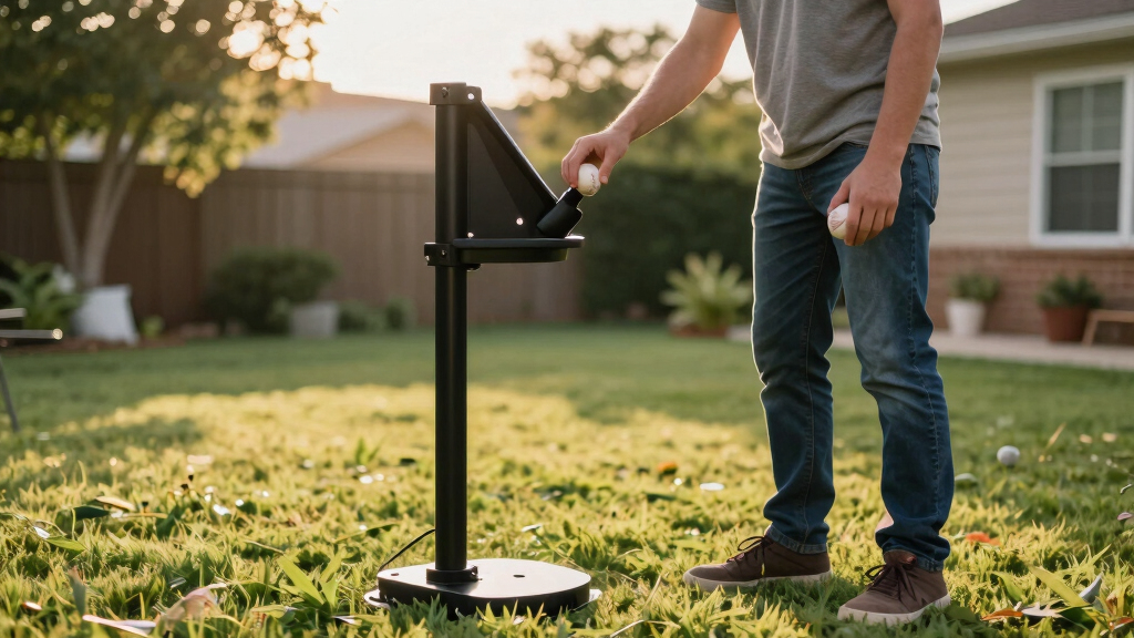 best automatic pitching machine for backyard baseball