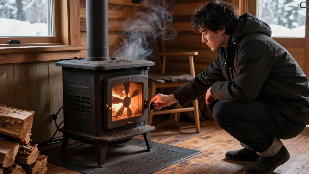 wood stove blowers
