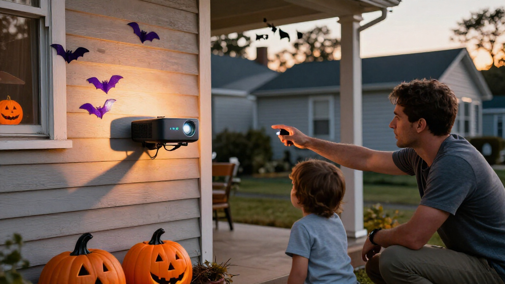 smart Halloween projectors