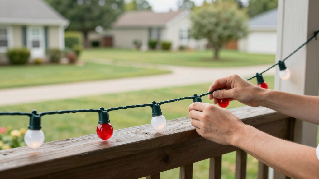 patriotic outdoor string lights