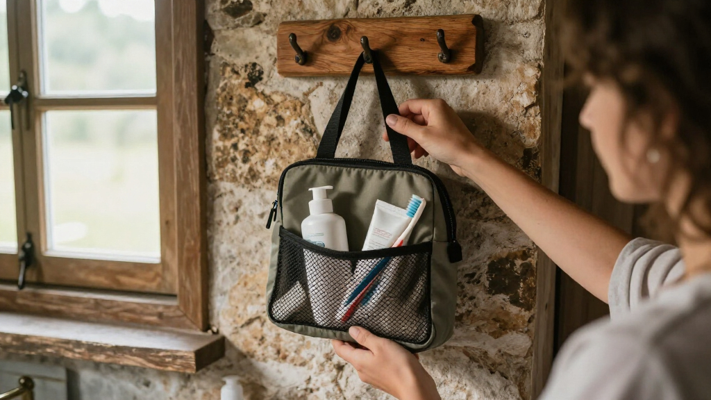 hanging toiletry bag