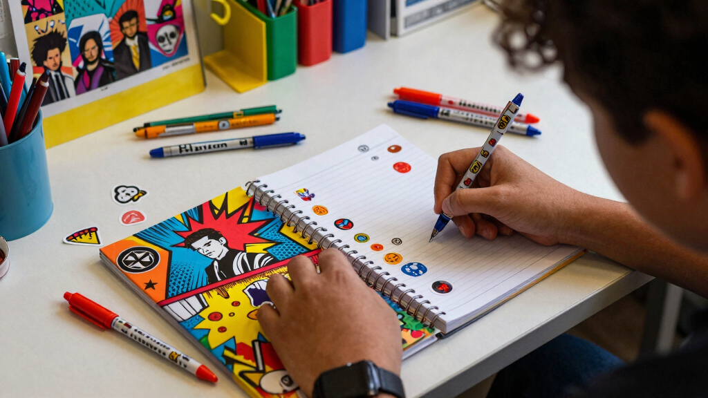 pop culture themed school supplies