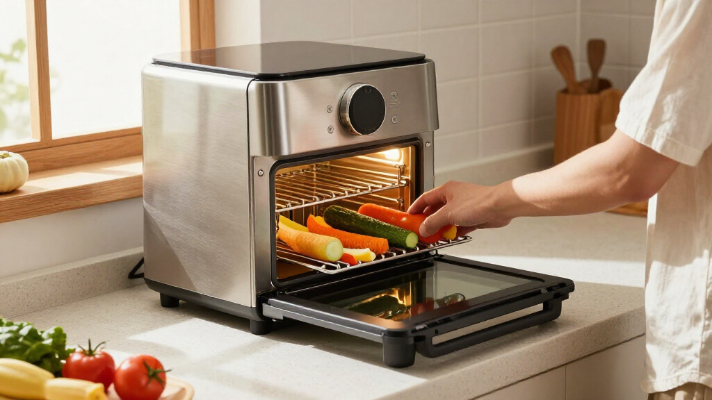rated air fryer oven with multiple racks