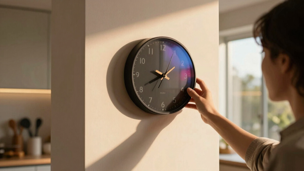 best circular LCD clocks