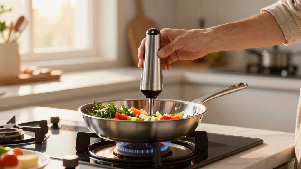 automatic pan stirrers