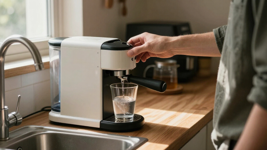 espresso machine water filter