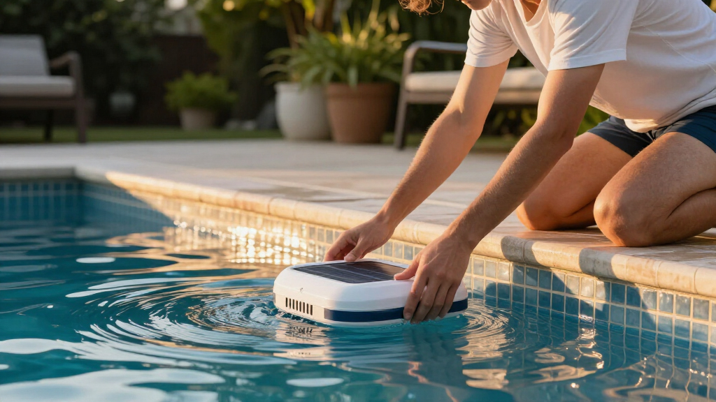 best solar robotic pool skimmer