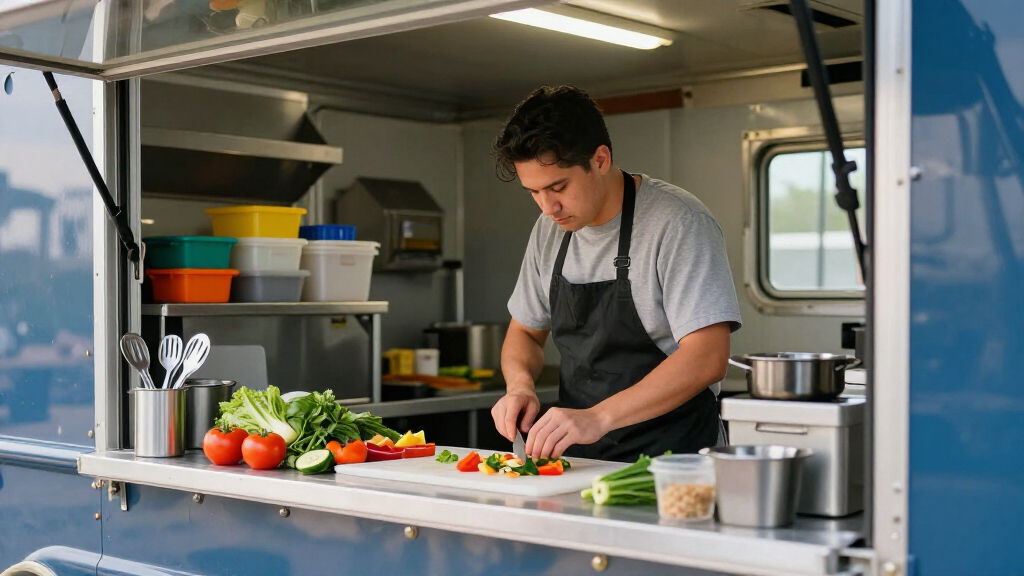 best 48 inch prep table for food truck