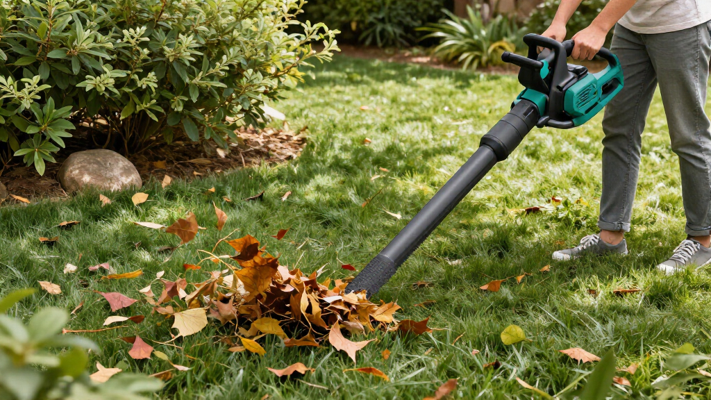 electric leaf blowers
