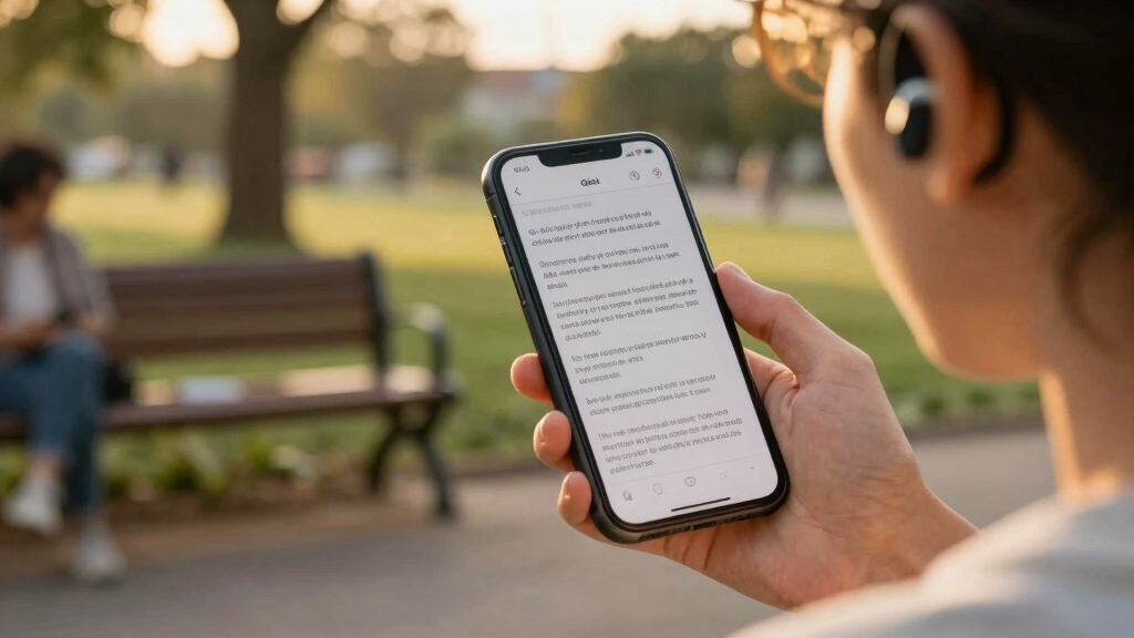speech to text phones for hearing impaired