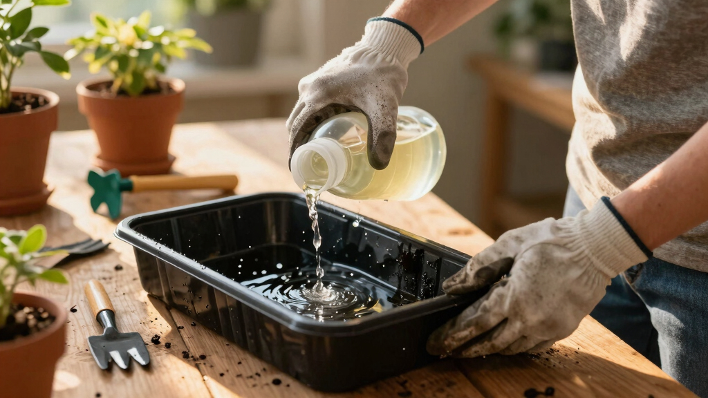 best spill containment tray for nutrient mixing