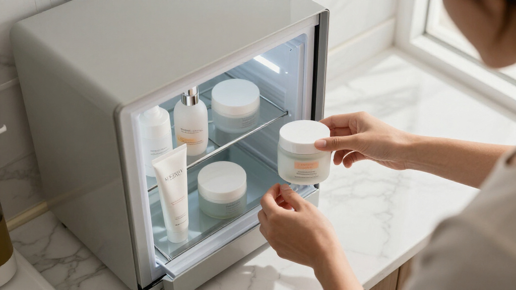 best beauty fridges for skincare storage