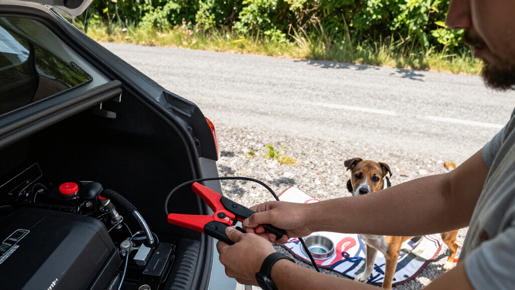 portable jump starter for pet road trips