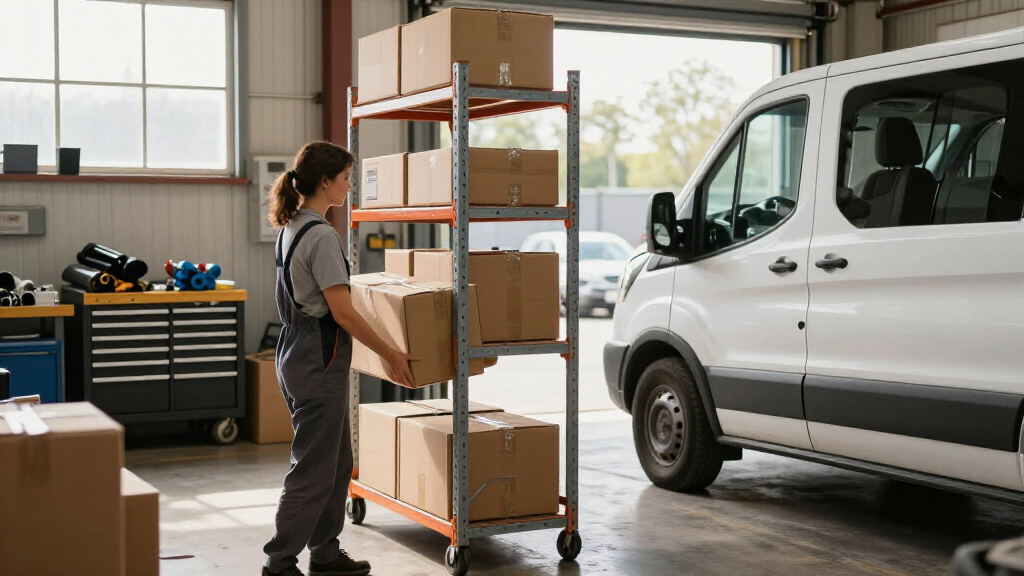 delivery shelving packages for ford transit