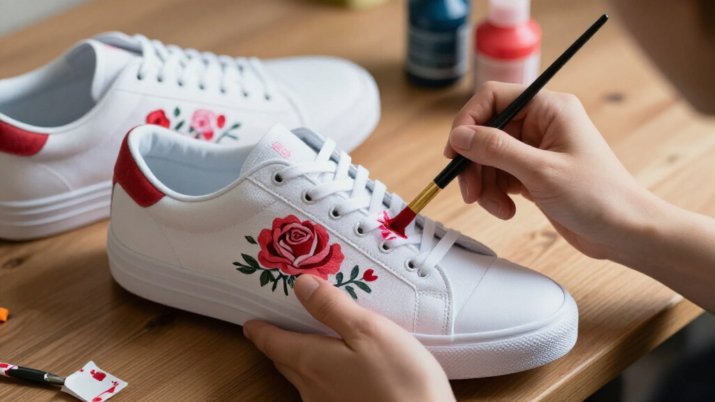 best rose print sneakers