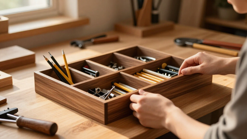 woodworking desk organizers