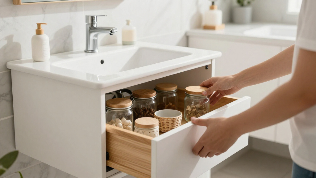 best under sink organizers for designer vanities