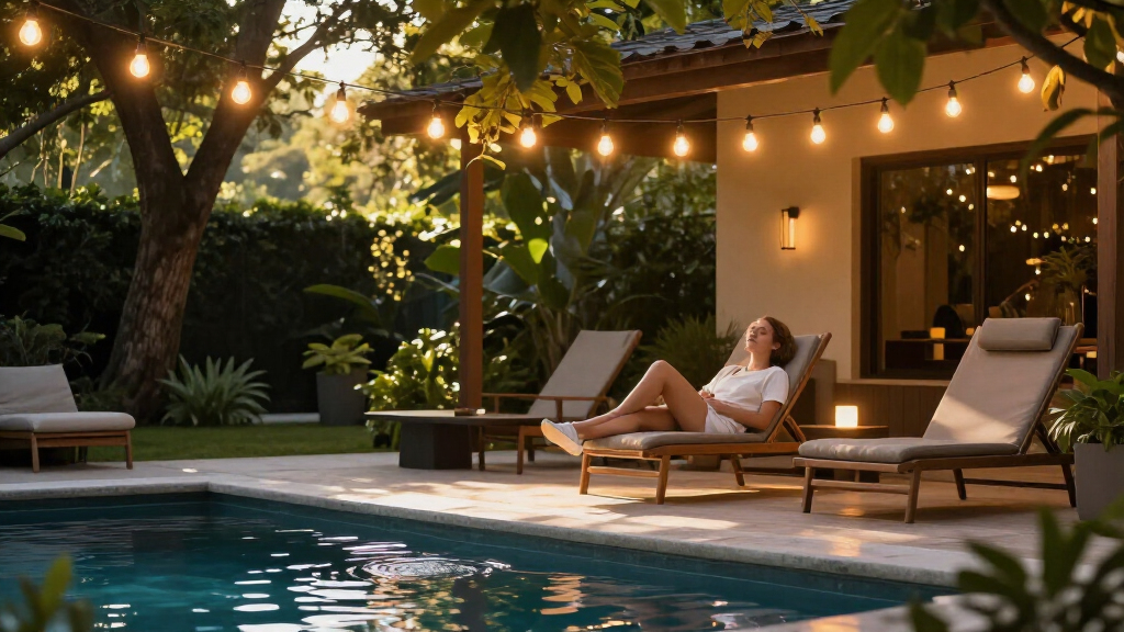 outdoor string lights commercial grade