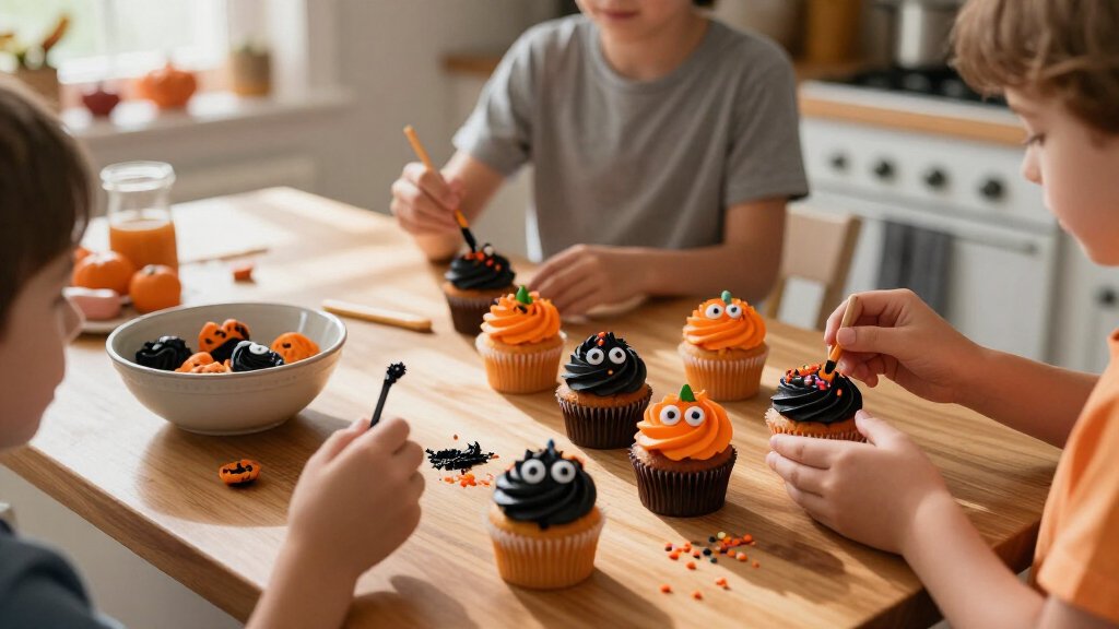 Halloween cupcake decorating kits